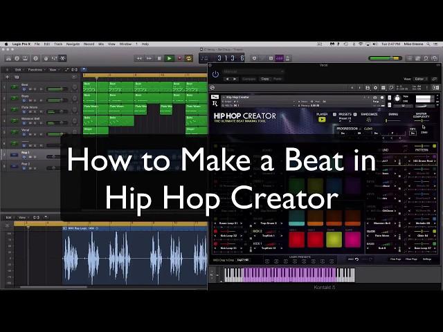 How to Make a Beat Using Hip Hop Creator