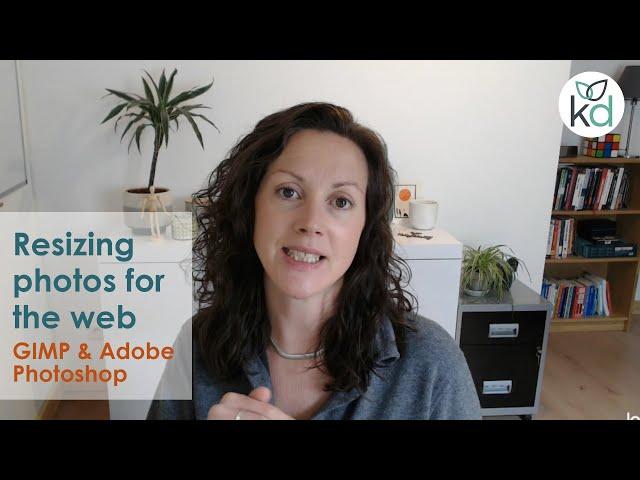 Resizing photos for the web in GIMP and Adobe Photoshop