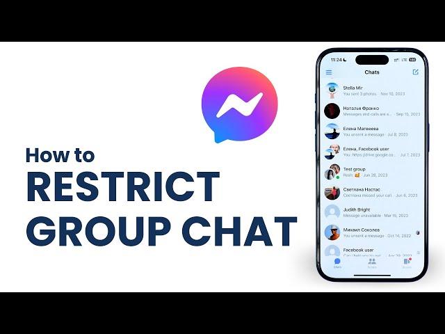 How to Restrict Group Chat in Messenger