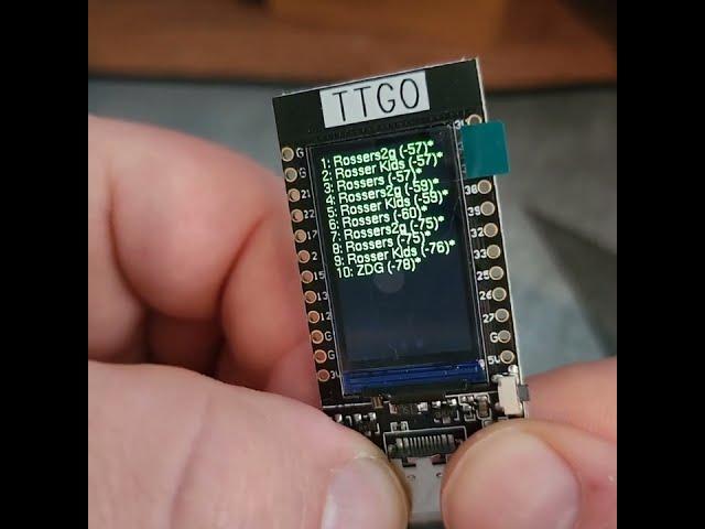 HiLetgo ESP-32 LCD WiFi+Bluetooth development board