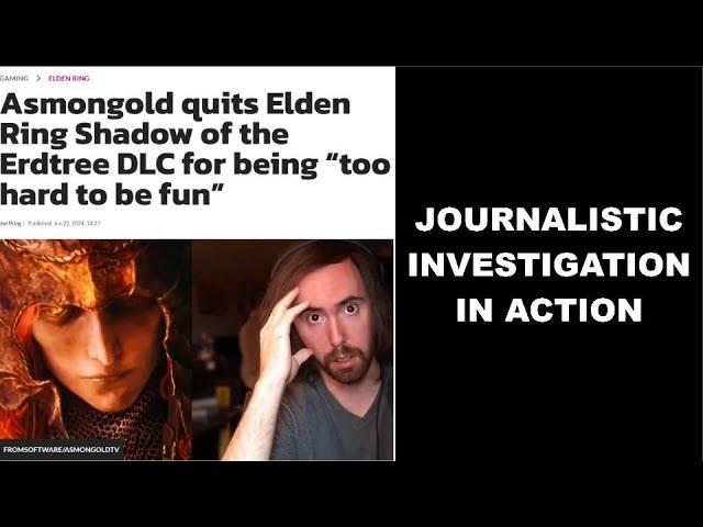 Asmongold Claims Elden Ring DLC Is Too Hard