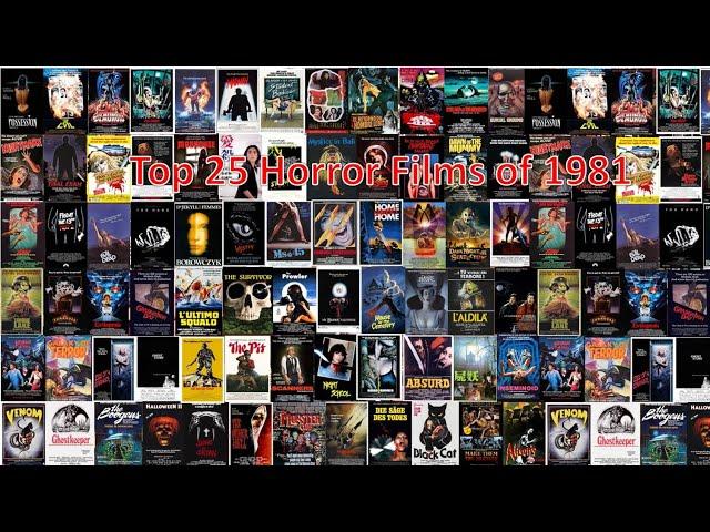 A Year in Review: Top 25 Horror Films of 1981 (Video Essay by MrParka)