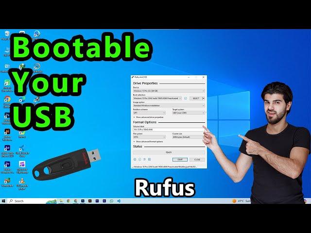 How to Make Bootable Pendrive | How to Make Bootable USB from Rufus.