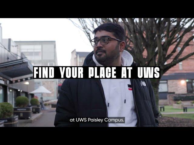 Sitaram found his place on MSc Project Management at UWS - you could too!