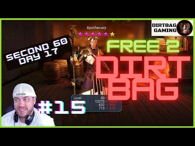 FREE 2 DIRTBAG | Two 60's in 17 days!!! | F2P Series and Give-away | Raid Shadow Legends