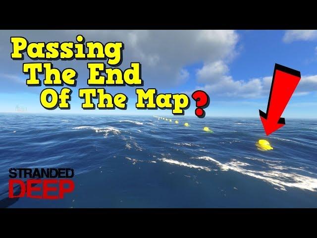 Stranded Deep - What will happen when reaching the end of the map?