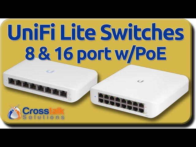 UniFi Lite Switches - 8 & 16 Port