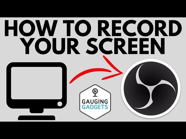 How To Record Your Computer Screen With OBS - Quick Tutorial