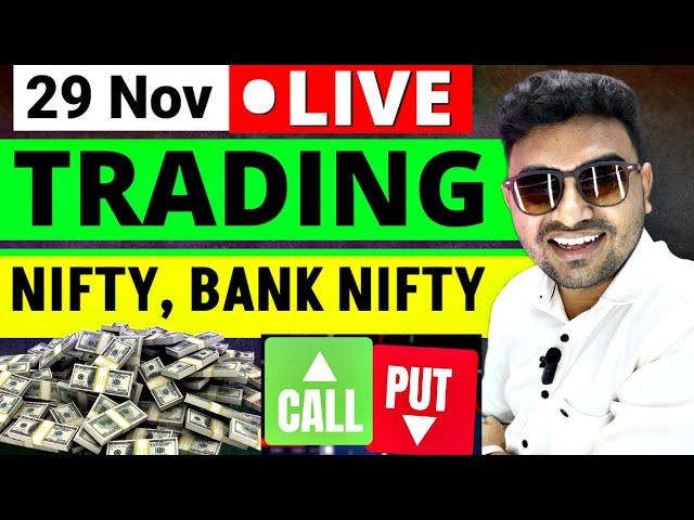 29 Nov Live Trading NIFTY, BANK NIFTY Intraday Scalping with Sonu Singh @SonuSinghSpeaker