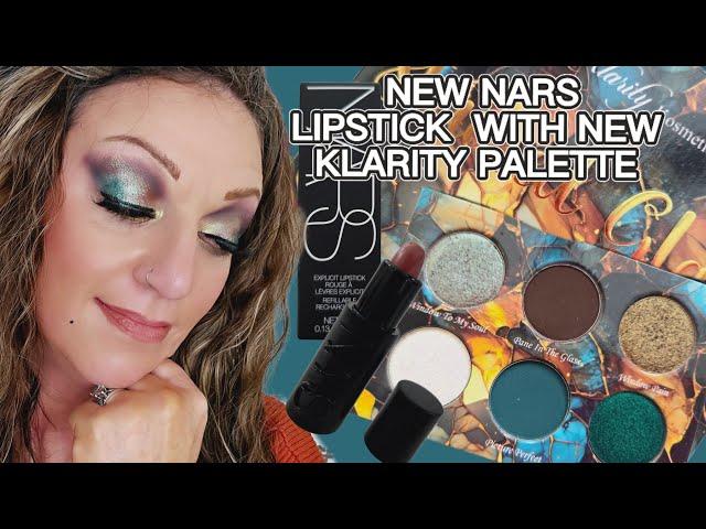 NEW NARS LIPSTICK & NEW PALETTE || GRWM TUTORIAL