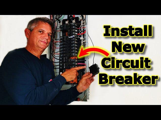 How To Install A New Circuit Breaker DIY [AVOID Electrician]