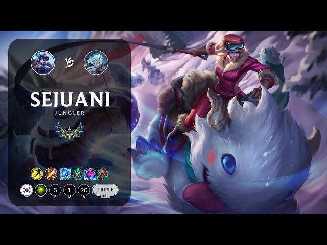 Sejuani Jungle vs Viego - KR Challenger Patch 14.4