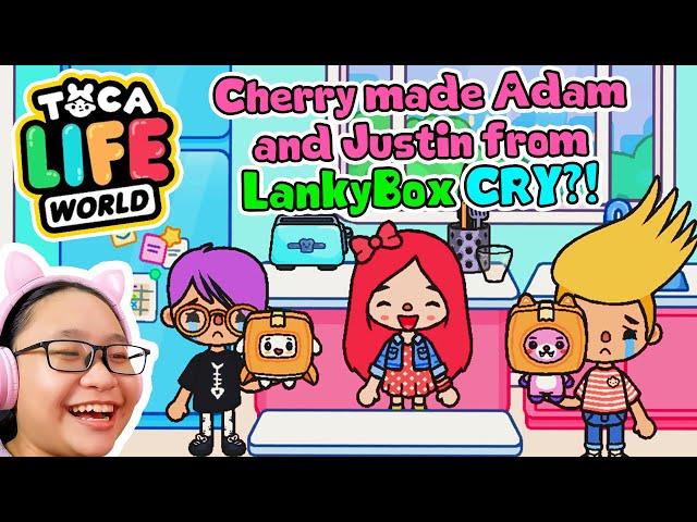 Toca Life World - Cherry Meets Lankybox and makes them CRY!!!