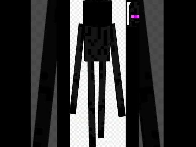 Enderman Face Challenge Can You Do It Try It #minecraft #gaming #challenge