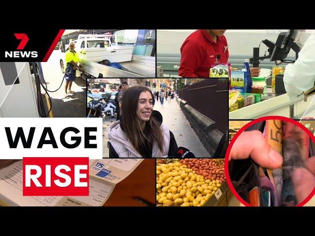 Millions of Aussies set for pay increase | 7 News Australia