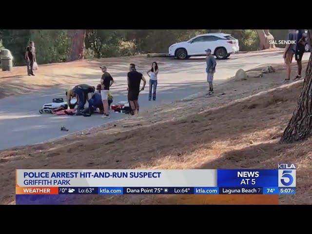 Police arrest suspect in deadly Griffith Park hit-and-run