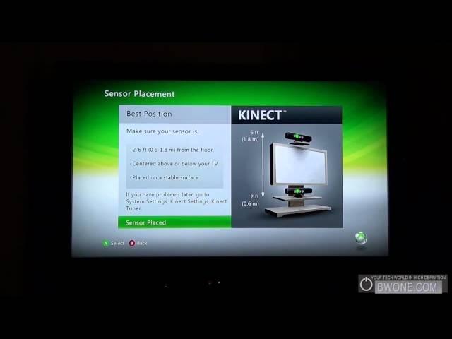 How To Setup Kinect For Xbox 360 - BWOne.com