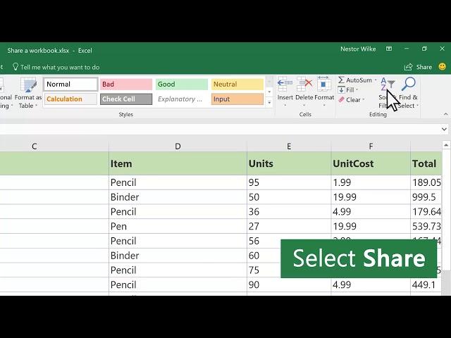 Co-authoring, and Shared Workbook Feature in Microsoft Excel