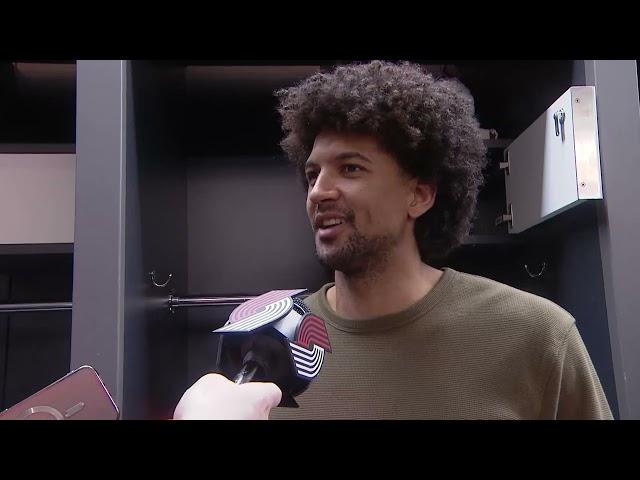 Matisse Thybulle Postgame Interview | Trail Blazers 105, Raptors 102 | March 16, 2025