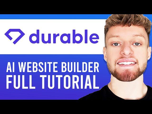 Durable AI Website Builder Tutorial (Step By Step Walkthrough)