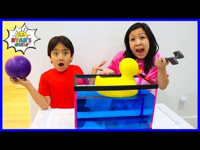 Science Video for Kids learning Sink or Float Experiment!