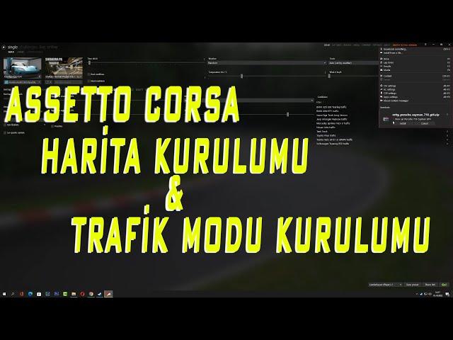 Asetto Corsa Shutoko Harita Kurulumu ve Trafik Modu Nasıl Kurulur ?