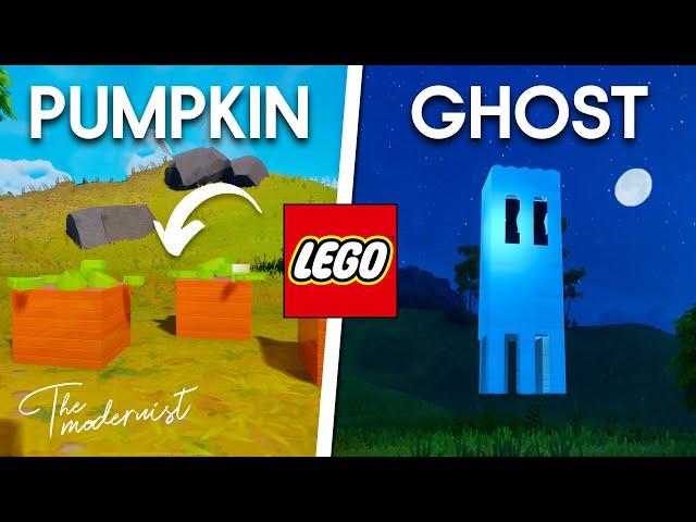 LEGO Fortnite: 4 HALLOWEEN Build TRICKS & Ideas for your World!