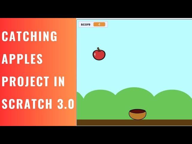 Lecture: 03 | How to Make Catching Apples Game in Scratch