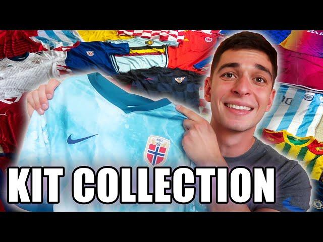 MY ENTIRE FOOTBALL KIT COLLECTION