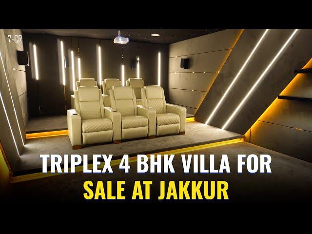 Triplex 4 BHK Villa For Sale At Jakkur | North Facing | A Khata | Value Add Realty