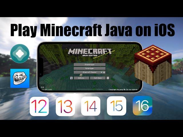 Play Minecraft Java on ANY iOS (PojavLauncher - TrollStore/AltStore) | Tutorial [ v4.0 - 2023 ]