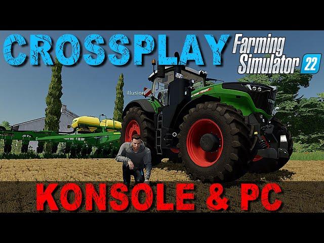 LS22CROSSPLAY & MAXIMALE HELFER KONSOLE & PCCommander KeuleHD