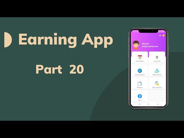 How to create Earning App in Android Studio || Lucky Spin || Part 20