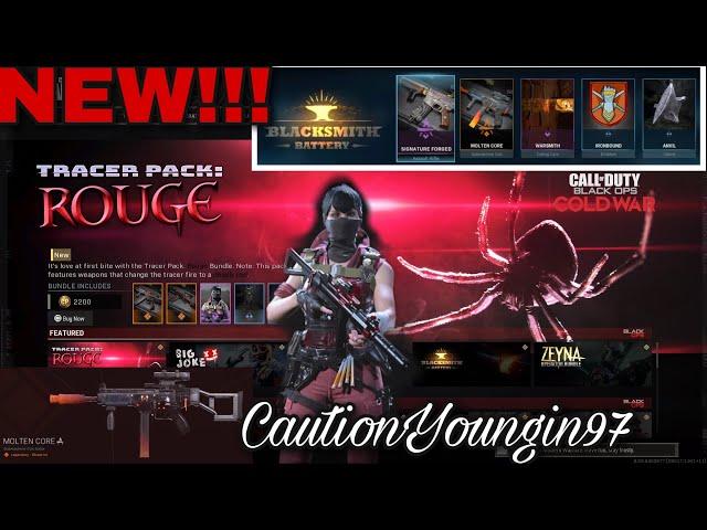 ‼️NEW TRACER PACK: ROUGE & BLACKSMITH BATTERY BUNDLE!!! "Call of Duty Black Ops Cold War"