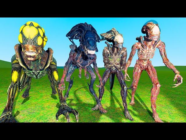 WHAT IS THE COOLEST ALIEN NPC A MOD REVIEW IN GMOD NEXTBOT Garry's Mod