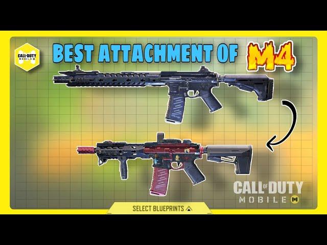 Best attachment for M4  | Gunsmith | Call of Duty | COD Mobile | Takeoff | Season 9