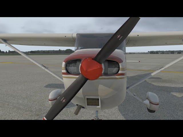 Cessna 172 SimCoders REP (VR) - To Oxford International Airport | X-Plane 11