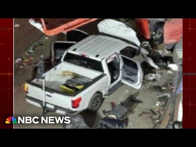 FBI confirms ISIS flag was on vehicle in New Orleans truck attack