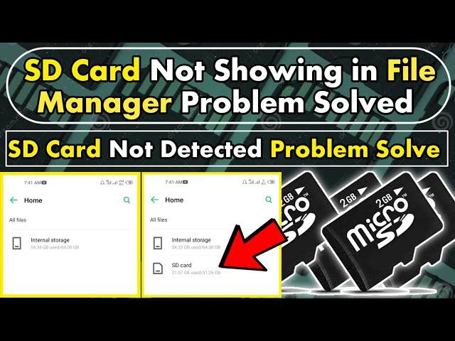 SD card mobile mein show nahi ho raha- SD card not showing in infinix mobile-memory card not working