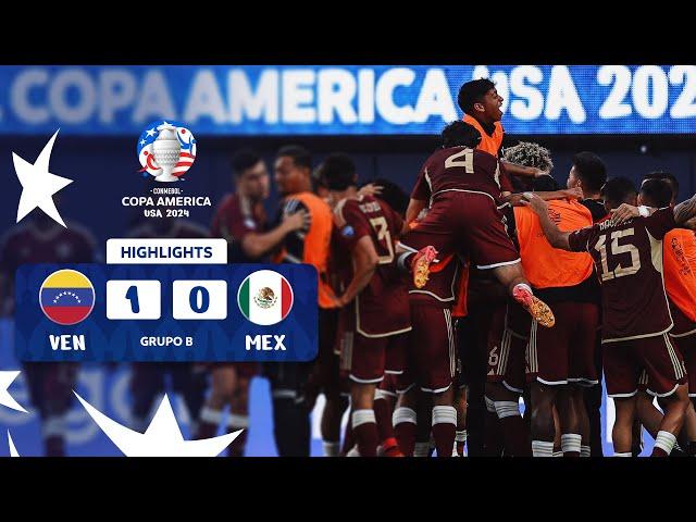 VENEZUELA 1-0 MÉXICO | HIGHLIGHTS | CONMEBOL COPA AMÉRICA USA 2024™