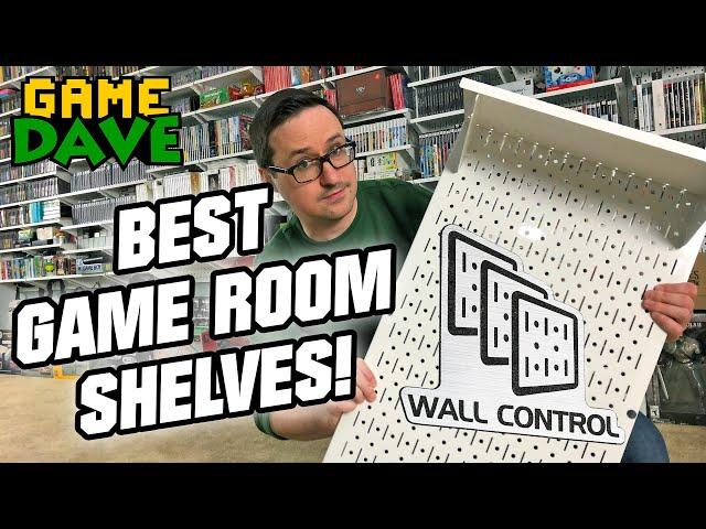 BEST Video Game Shelves - Wall Control | Game Dave