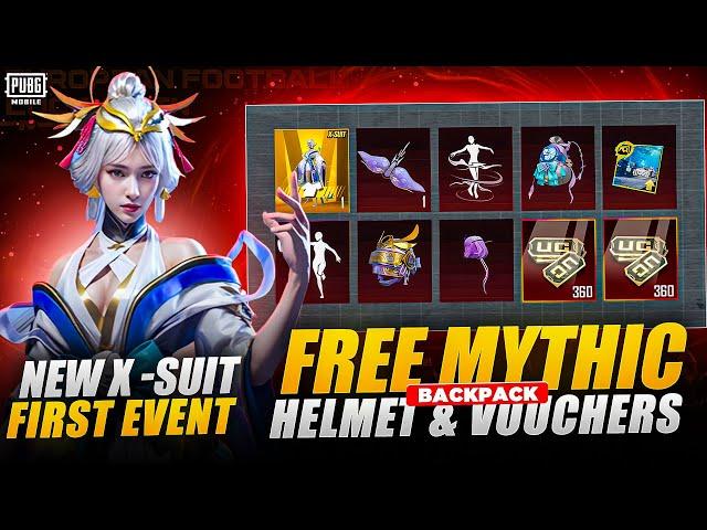 Free Rewards For Everyone | New x-suit Free Rewards Event | Galadria X-Suit Is Here |PUBGM