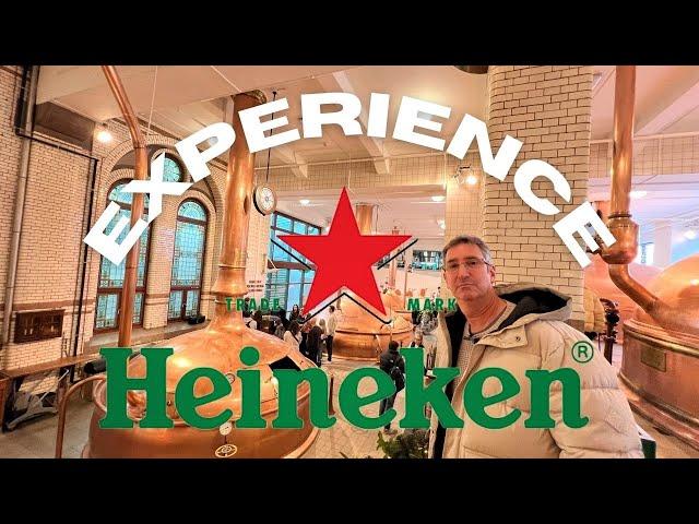 Full Tour of Beer Factory HEINEKEN EXPERIENCE in AMSTERDAM