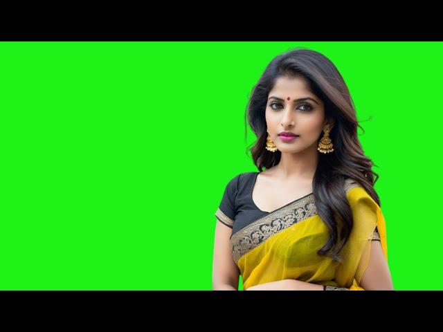 smile girl green screen | woman smiling effect green screen