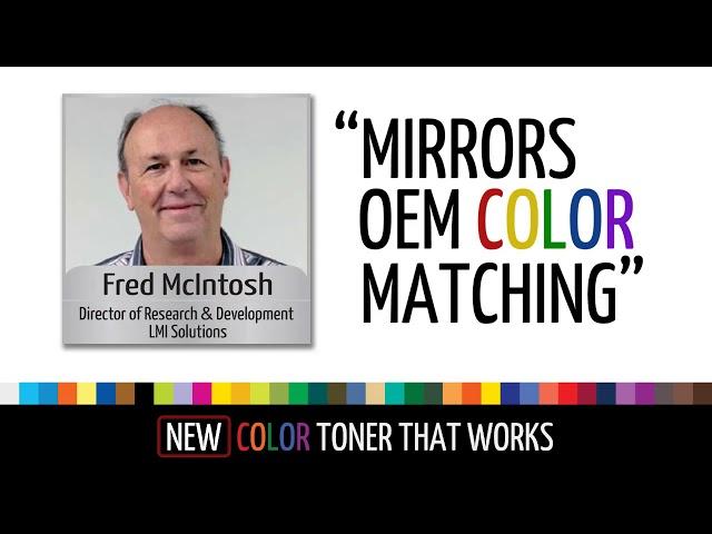 New Color Toner Technology from LMI