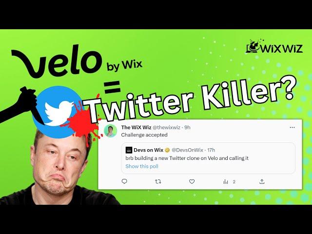 CHALLENGE: Build a Twitter Clone in 1 hour on Wix