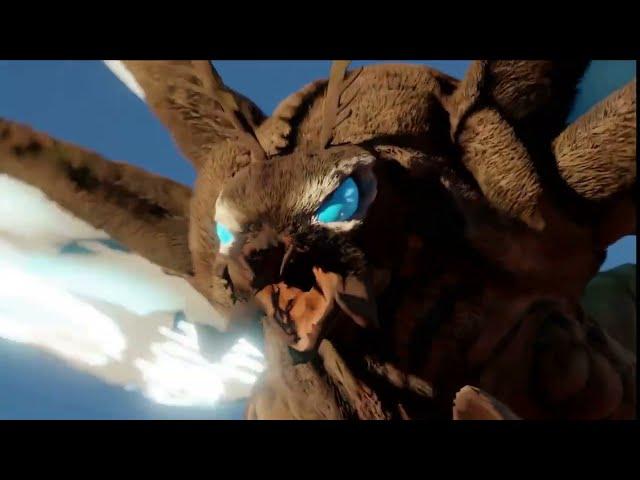 Mothra 2019 roar | Blender 3D animation