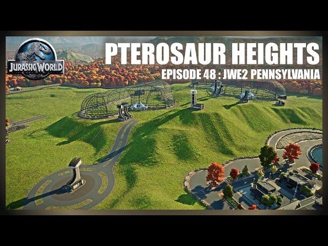 Adding Elevation to My Park - Pterosaur Heights - Episode 48: JWE2 Pennsylvania