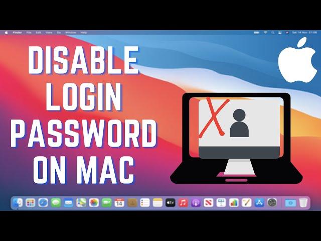 How To Disable Login Password On Mac