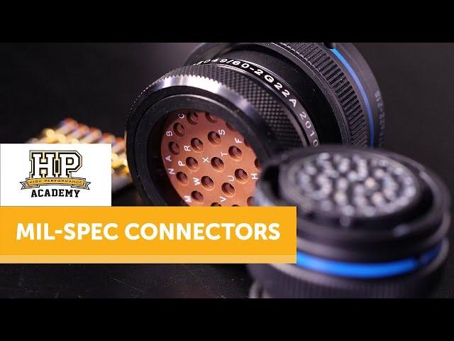 What Are Race Spec Circular Connectors? | Motorsport Connectors [#FREELESSON]